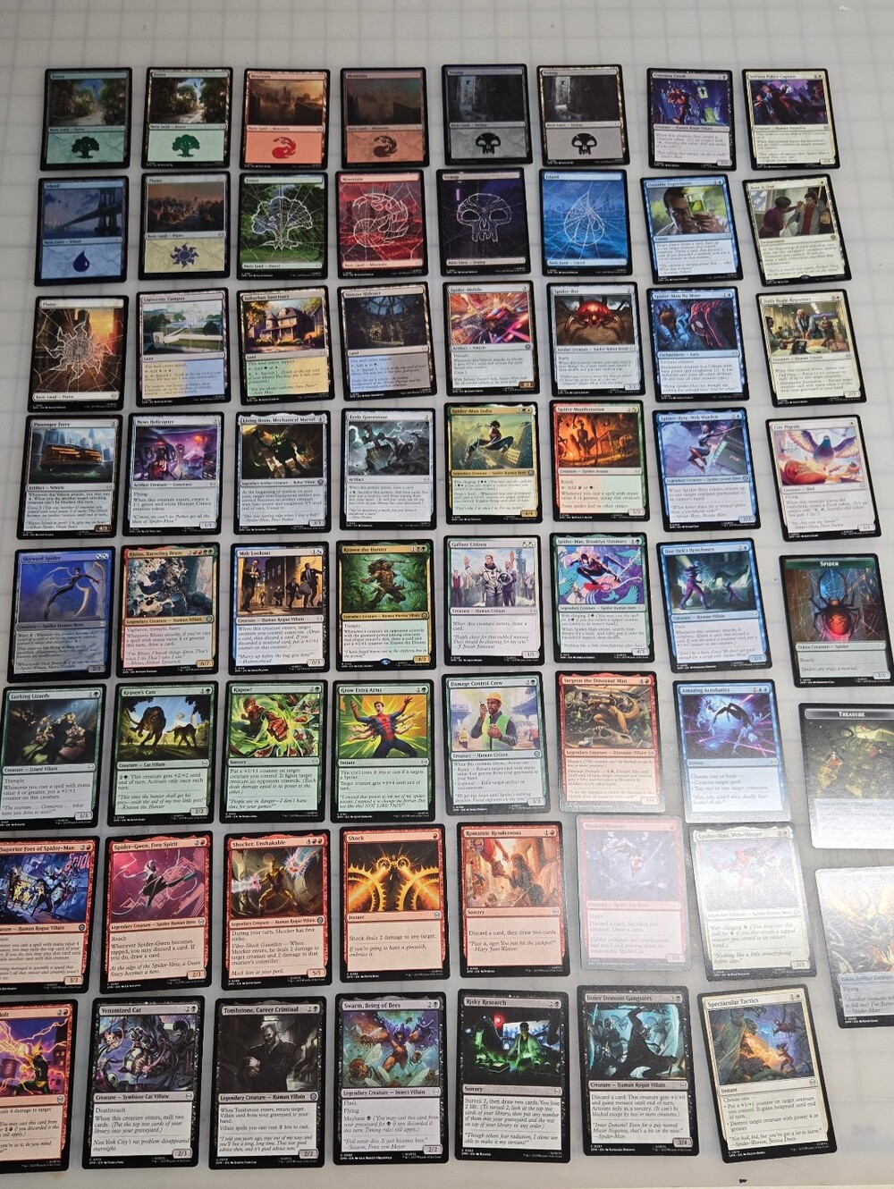 Magic the Gathering Multiverse - Spider-Man (63 Card Lot)